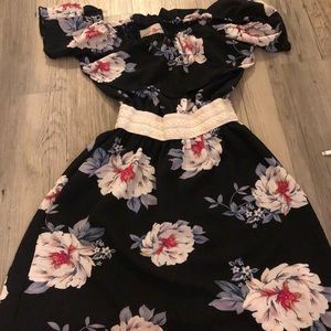 Short Floral Dress